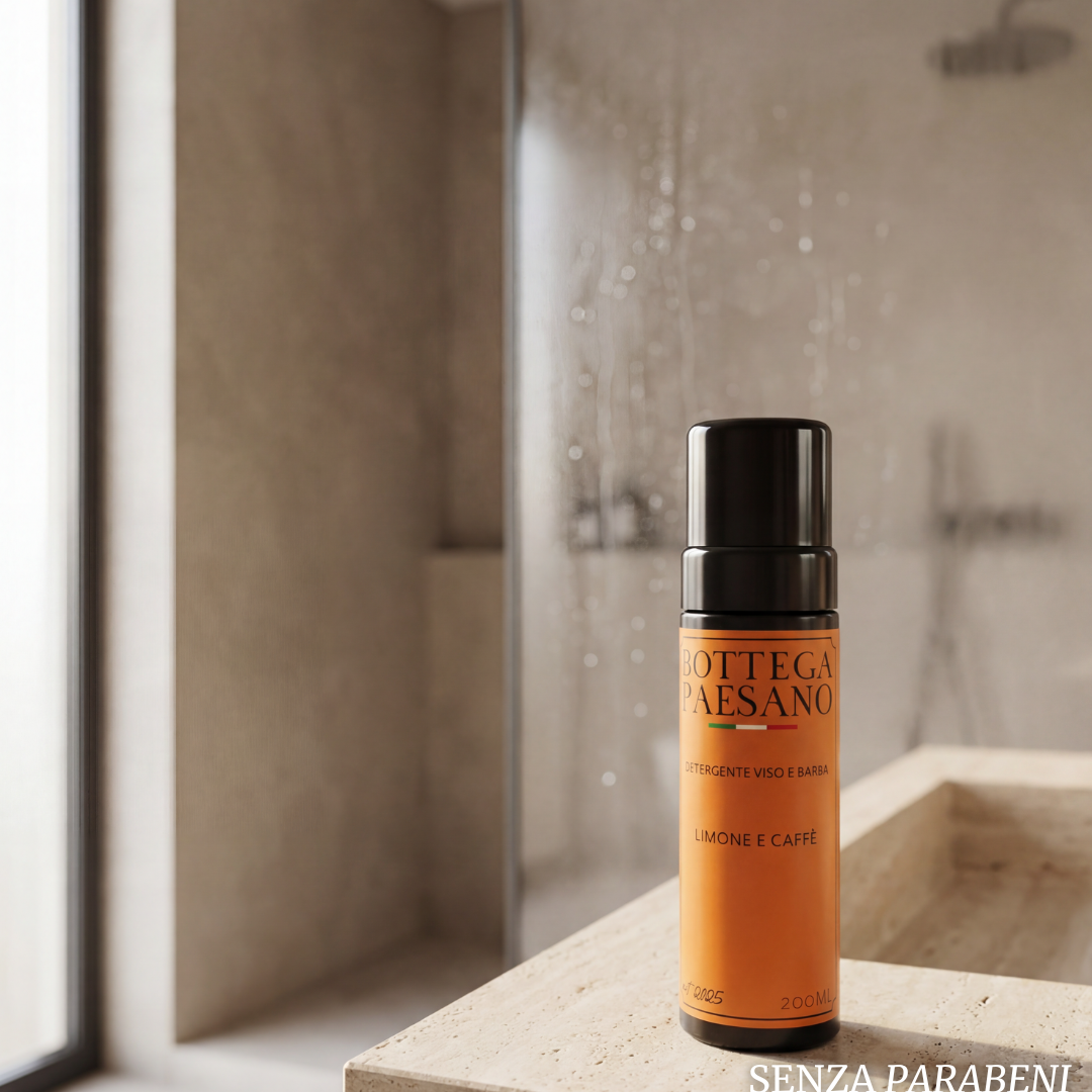 Detergente Mousse Viso/Barba - texture