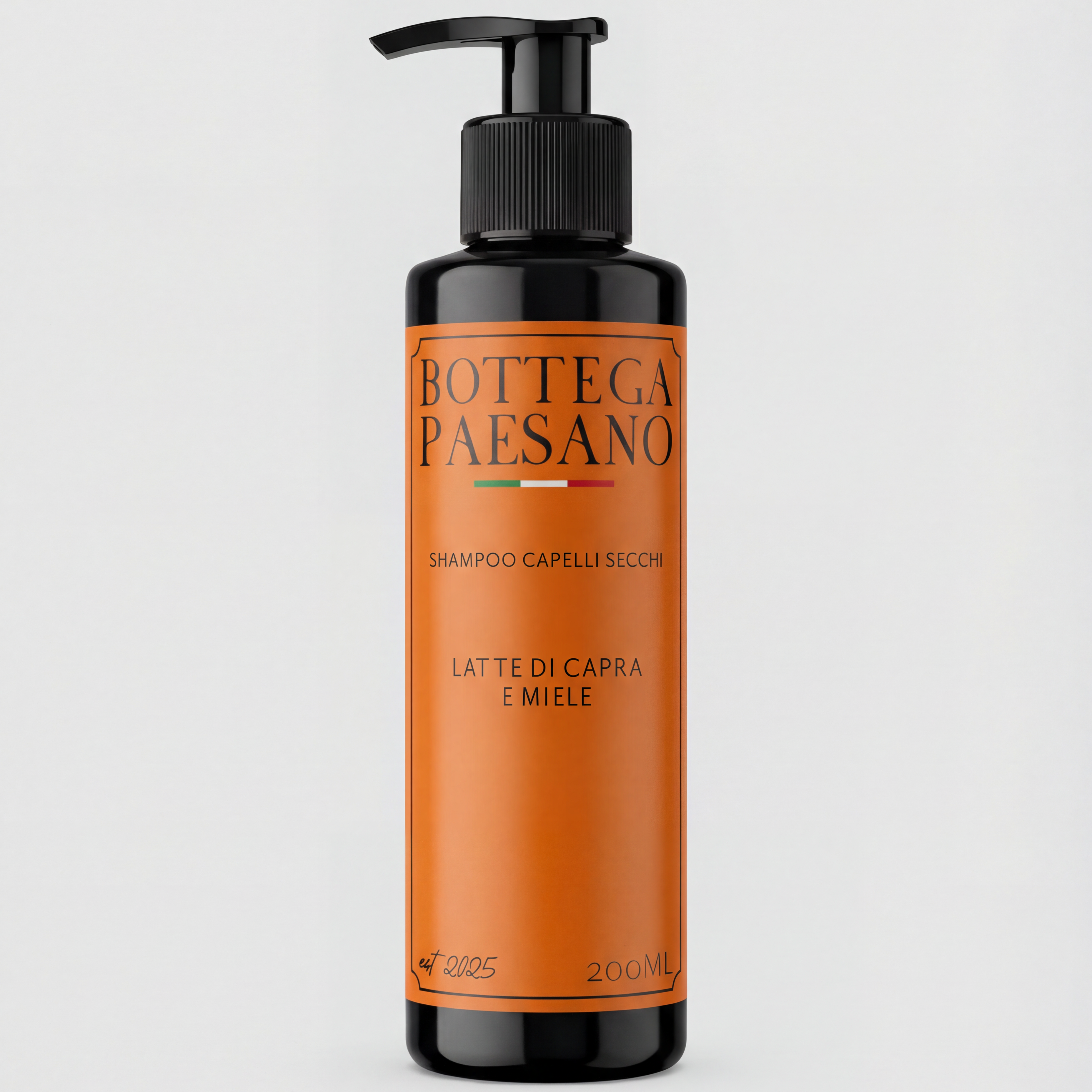 Shampoo Capelli Secchi al Latte di Capra e Miele - foto prodotto