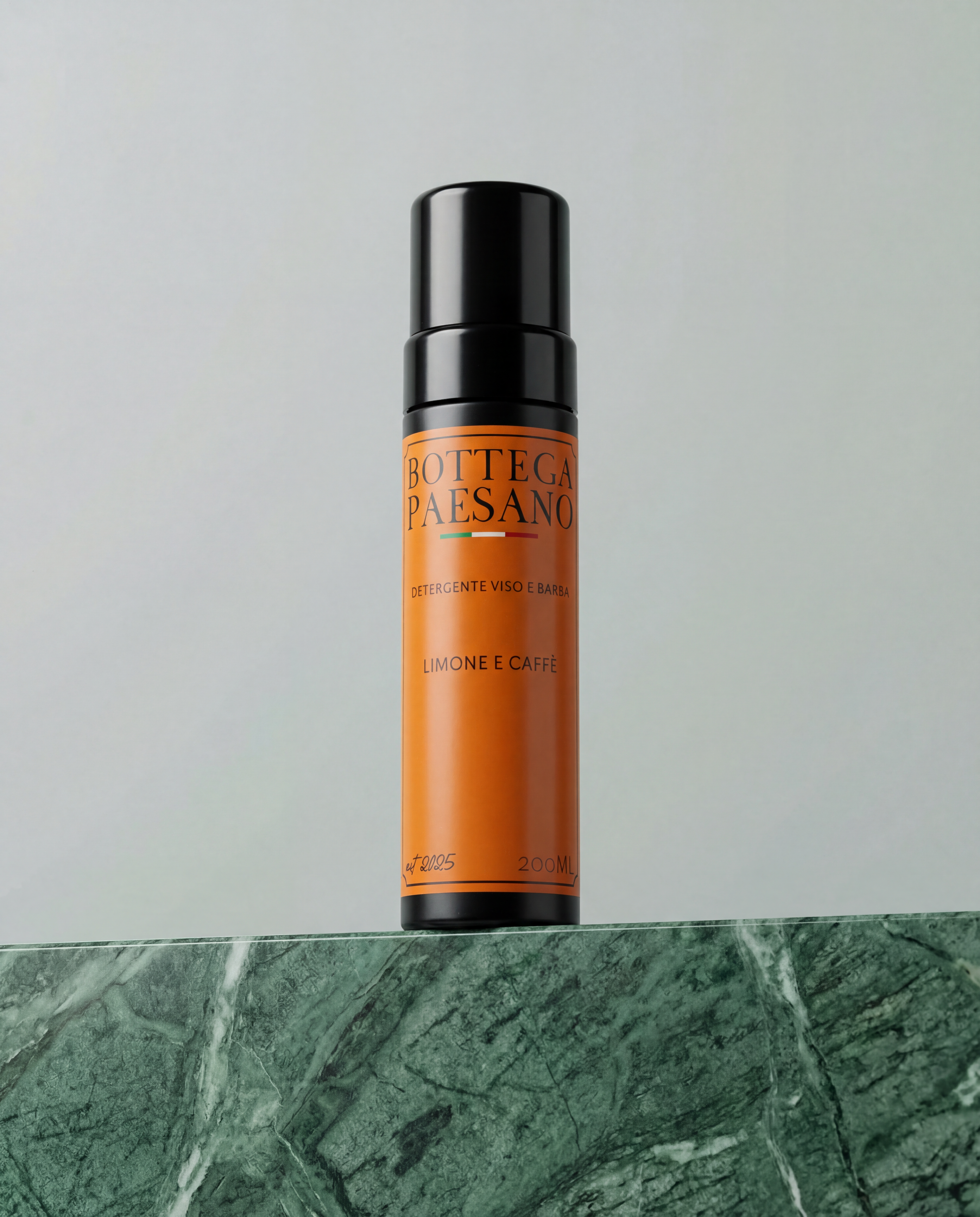 DETERGENTE MOUSSE VISO/BARBA LIMONE E CAFFÈ