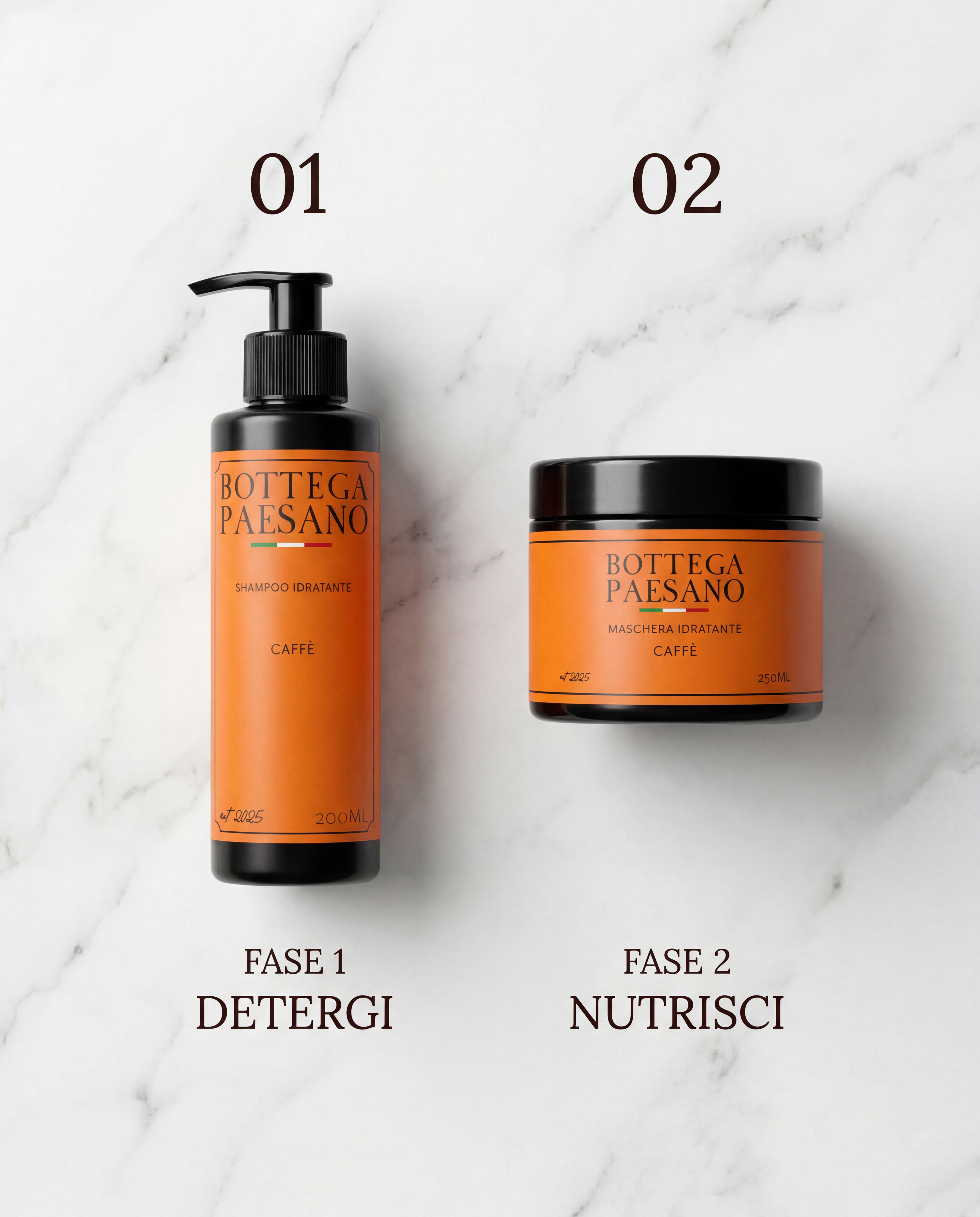 BOX CAPELLI RICCI — 2 IN 1
