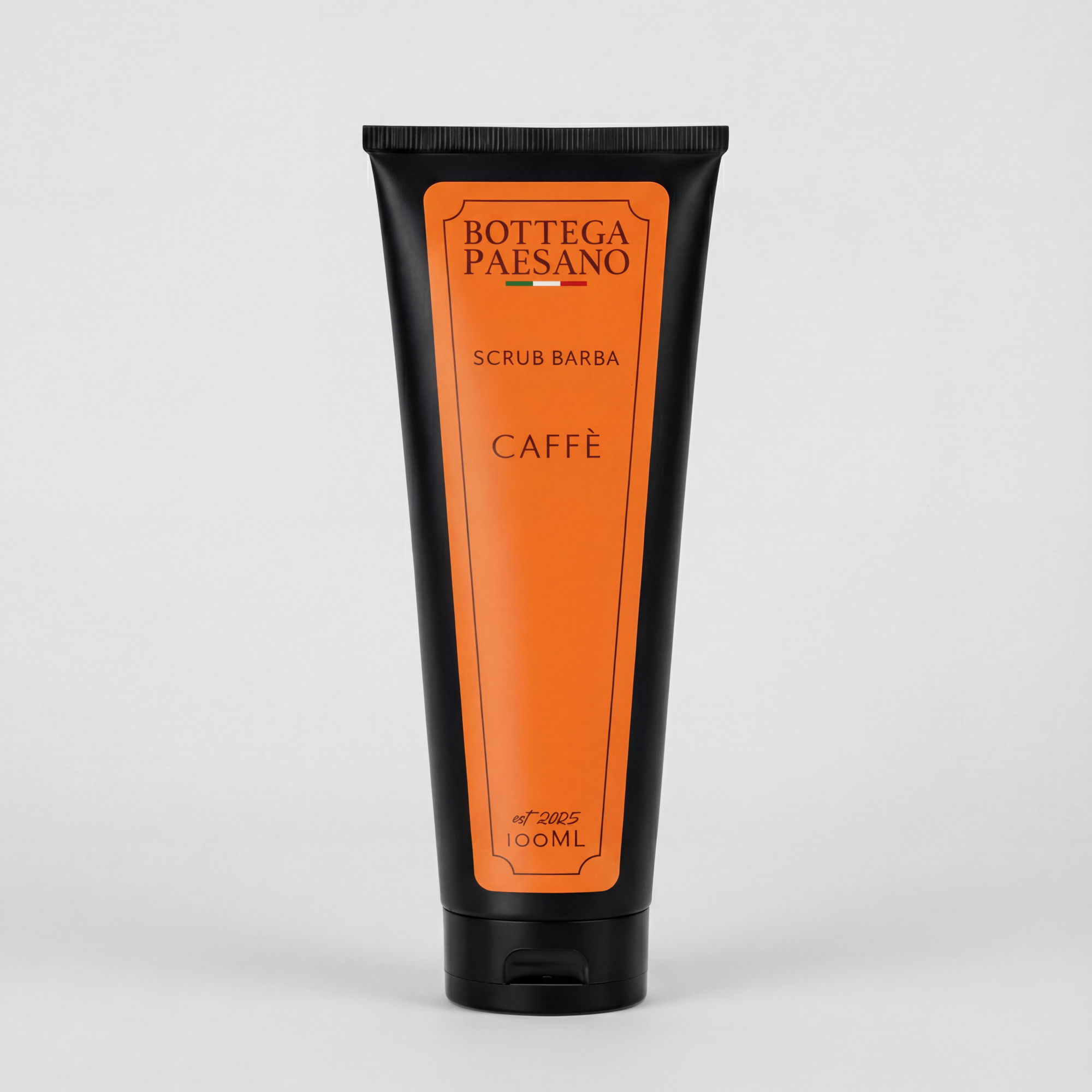 Scrub barba purificante al caffè Bottega Paesano — pack shot fronte