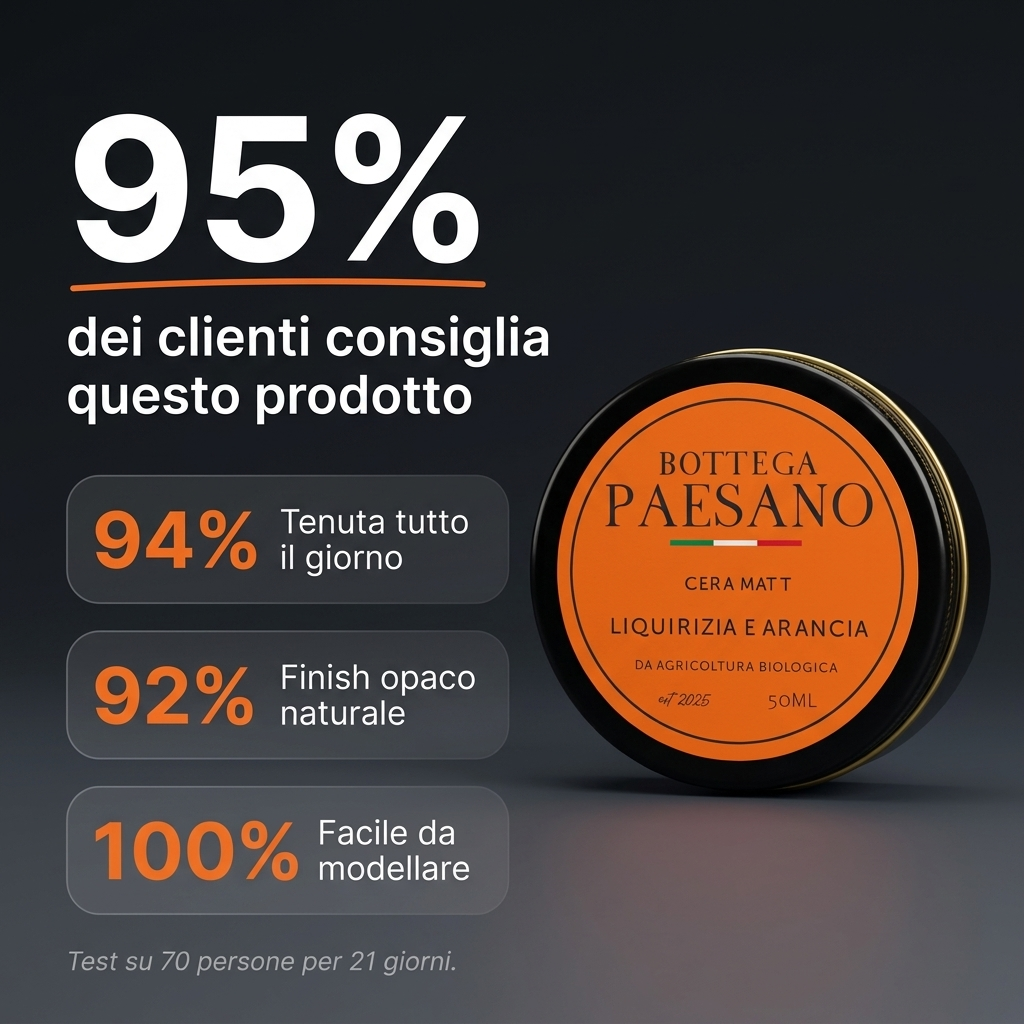 Cera Effetto Matt Liquirizia - Recensioni clienti