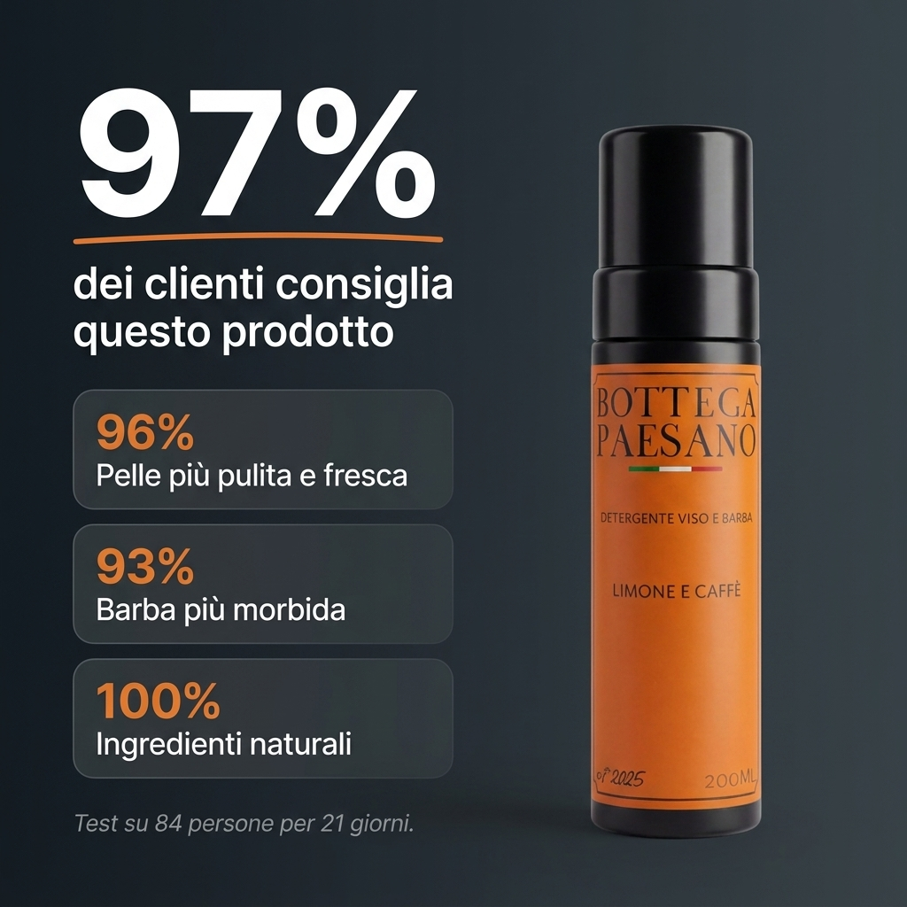 Detergente Mousse Viso/Barba - Recensioni clienti