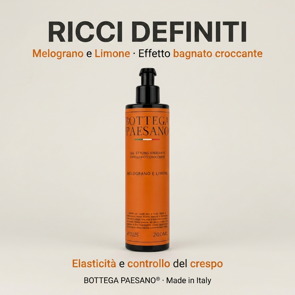 Gel Effetto Bagnato Capelli Ricci - Ricci definiti