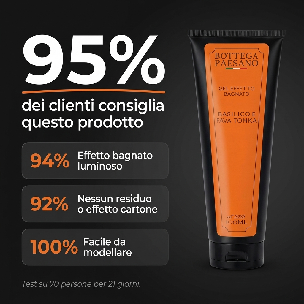 Gel Effetto Bagnato Fava Tonka e Basilico - Recensioni clienti