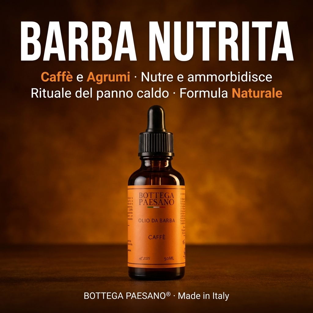 Olio da Barba al Caffè - Barba nutrita