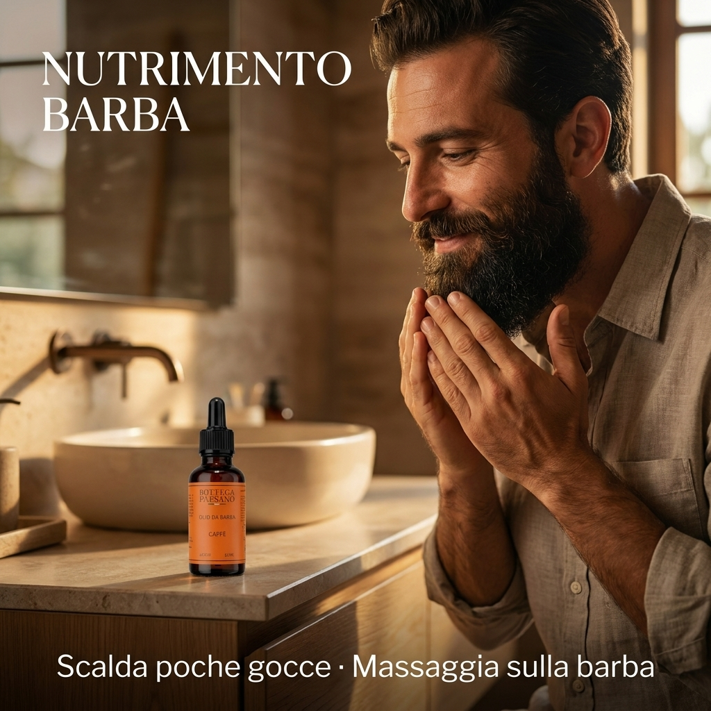 Olio da Barba al Caffè - Nutrimento barba