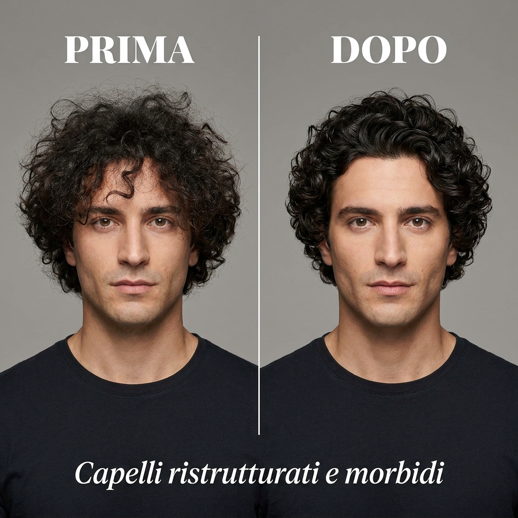 Maschera Idratante al Caffè - Prima e Dopo