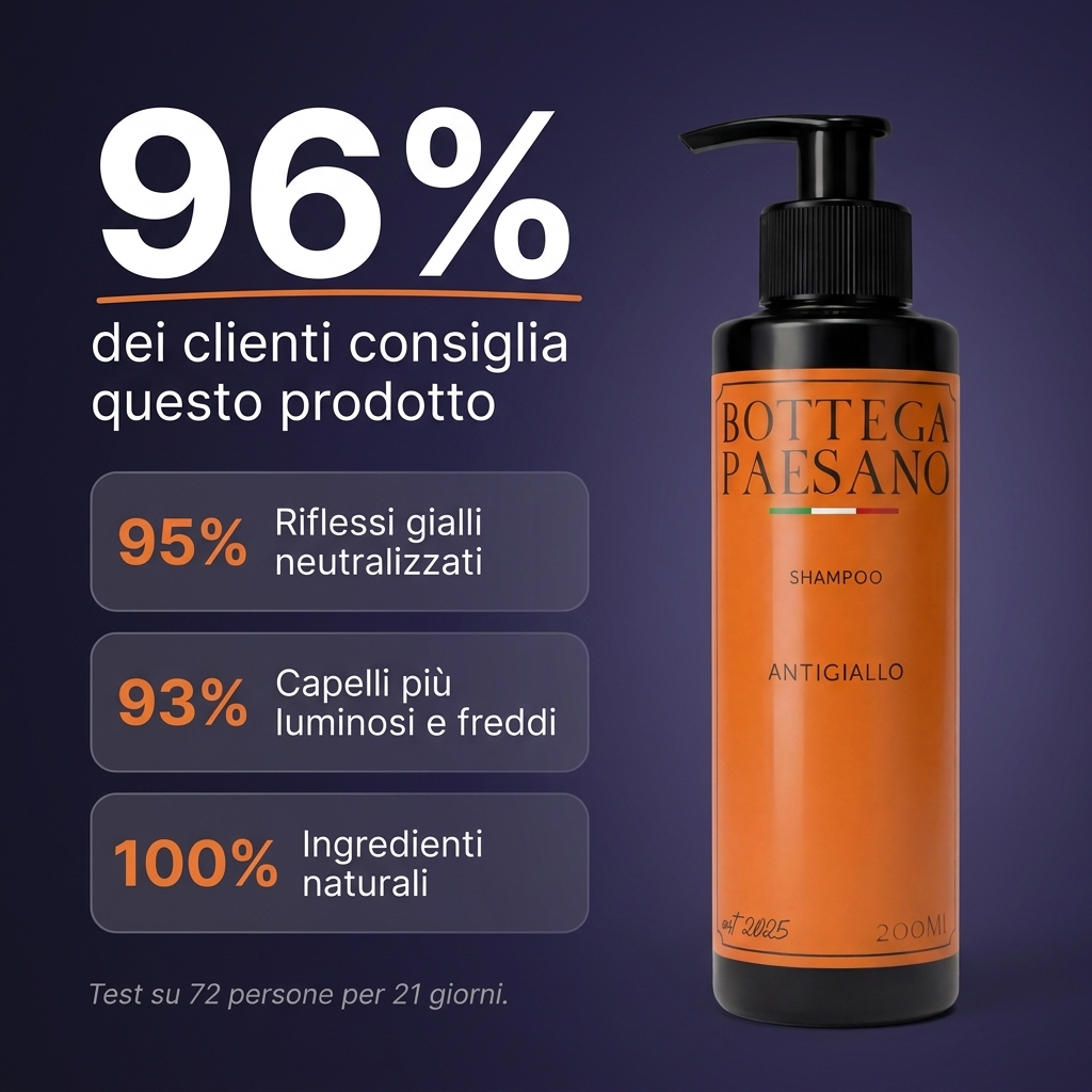 Shampoo Anti-giallo - Recensioni clienti