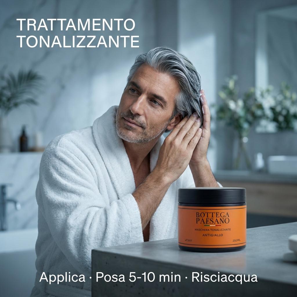 Maschera Tonalizzante Anti-giallo - Trattamento tonalizzante
