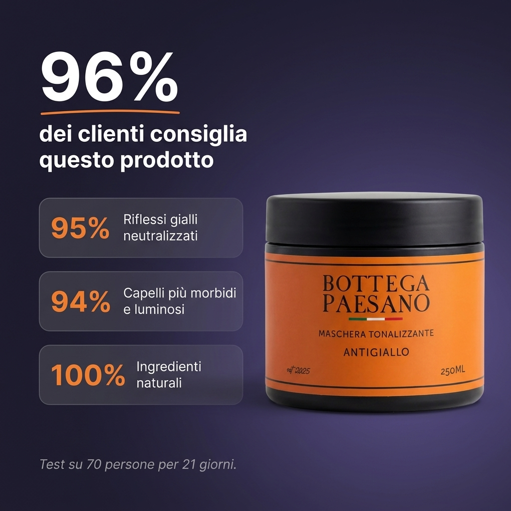 Maschera Tonalizzante Anti-giallo - Recensioni clienti