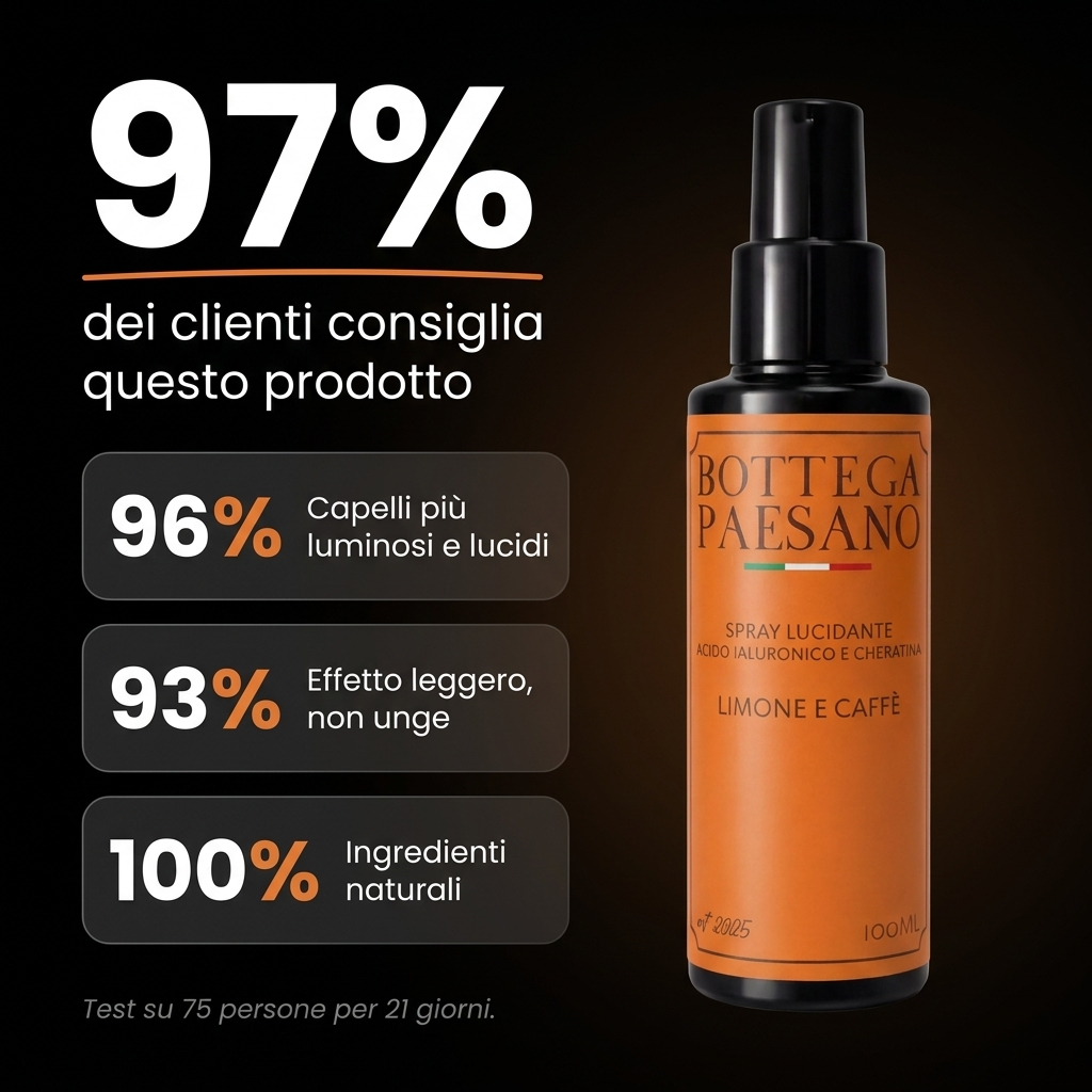 Spray Lucidante Acido Ialuronico e Cheratina - Recensioni clienti