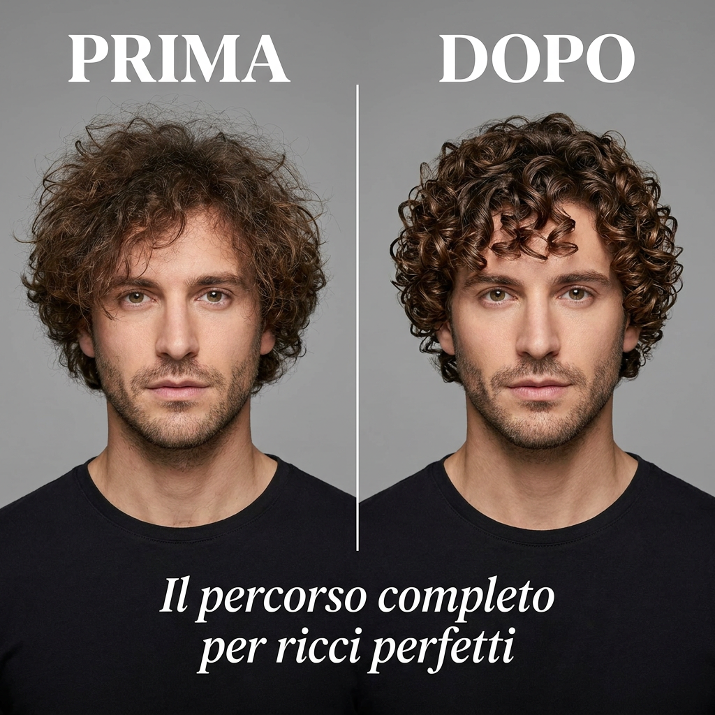 Box Capelli Ricci 2 in 1 - Prima e Dopo