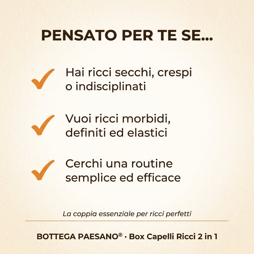 Box Capelli Ricci 2 in 1 - Pensato per te