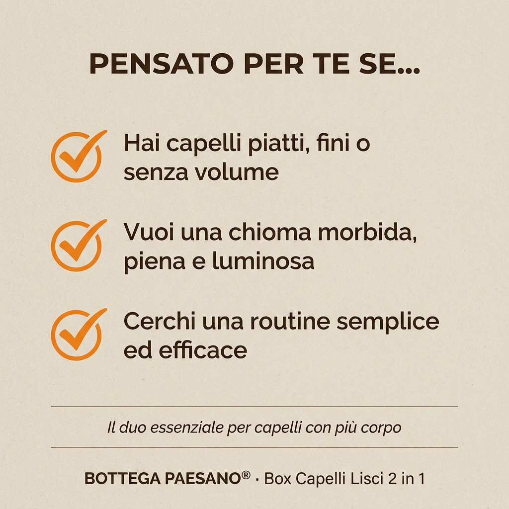 Box Capelli Lisci 2 in 1 - Pensato per te