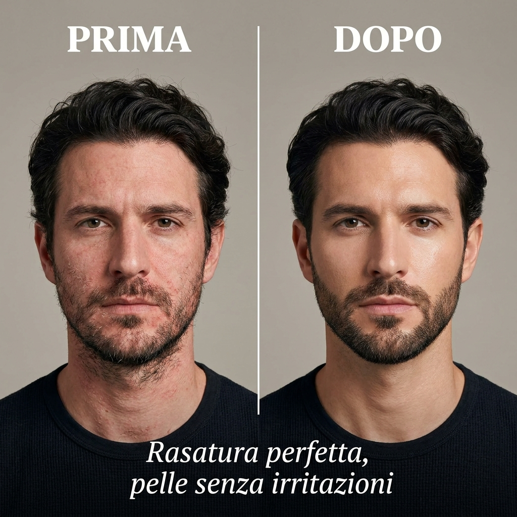 Box Rasatura Completa 5 in 1 - Prima e Dopo