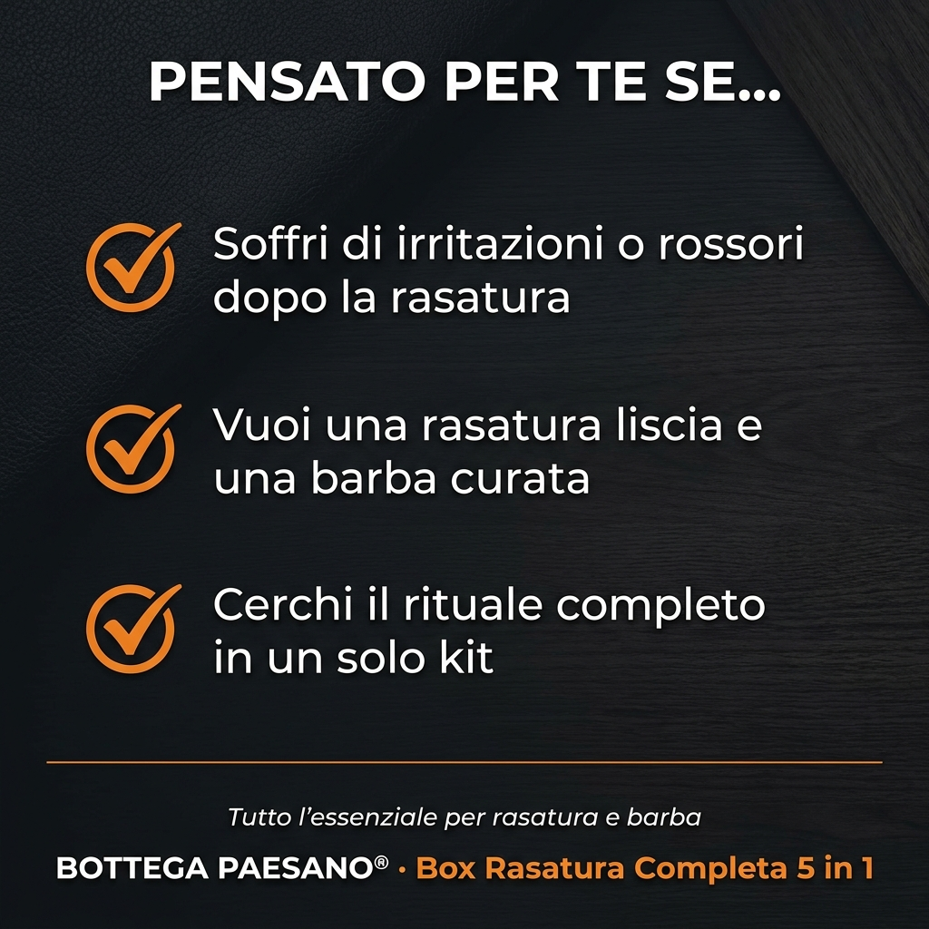 Box Rasatura Completa 5 in 1 - Pensato per te