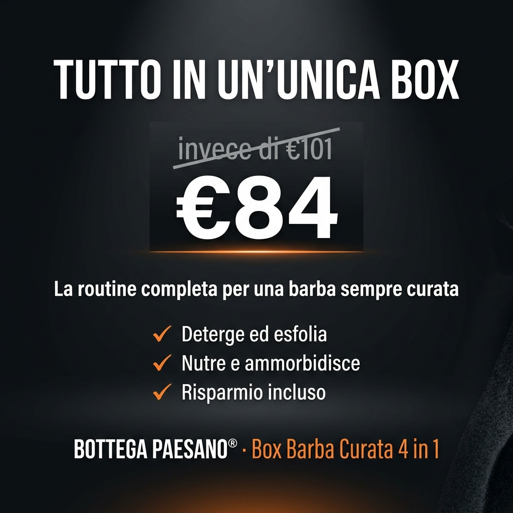 Box Barba Curata 4 in 1 - Tutto in un'unica box