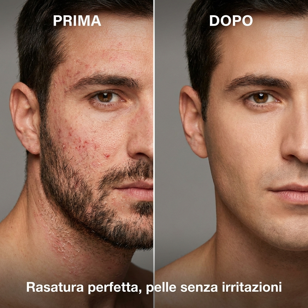 Box Rasatura Essenziale 3 in 1 - Prima e Dopo