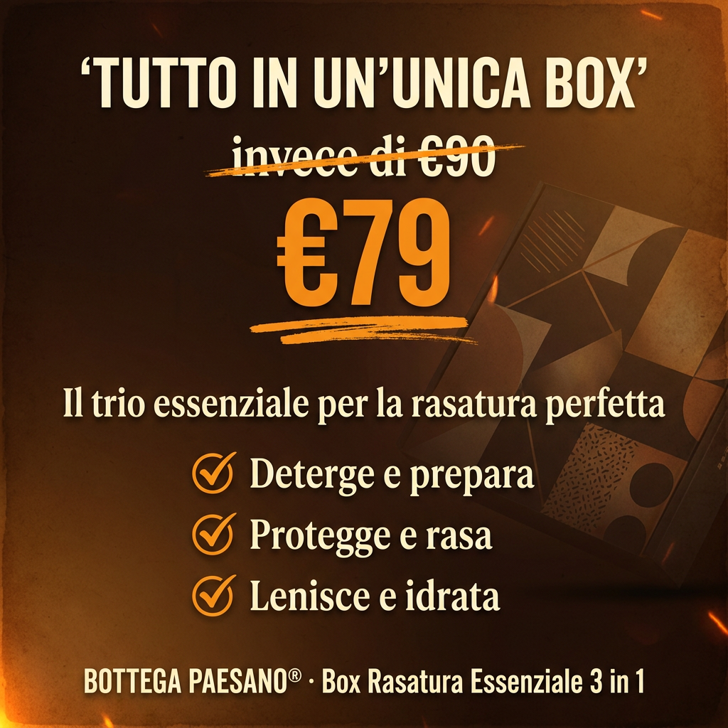 Box Rasatura Essenziale 3 in 1 - Tutto in un'unica box