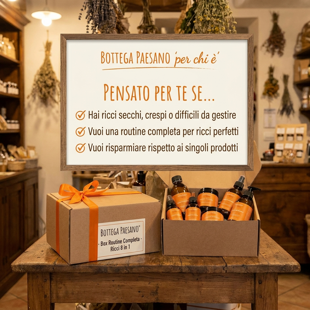 Box Routine Completa Ricci 8 in 1 - Pensato per te