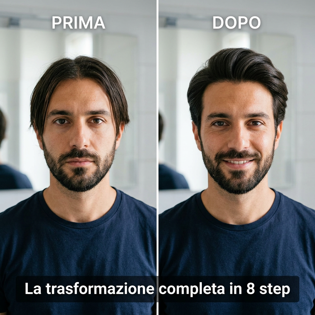 Box Routine Completa Lisci 8 in 1 - Prima e Dopo