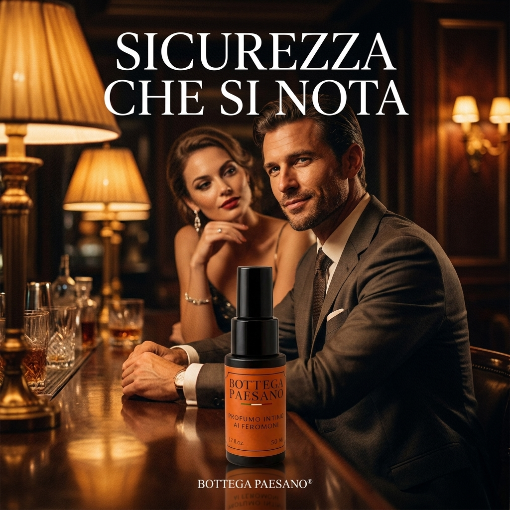 Profumo ai Feromoni sicurezza che si nota - Bottega Paesano