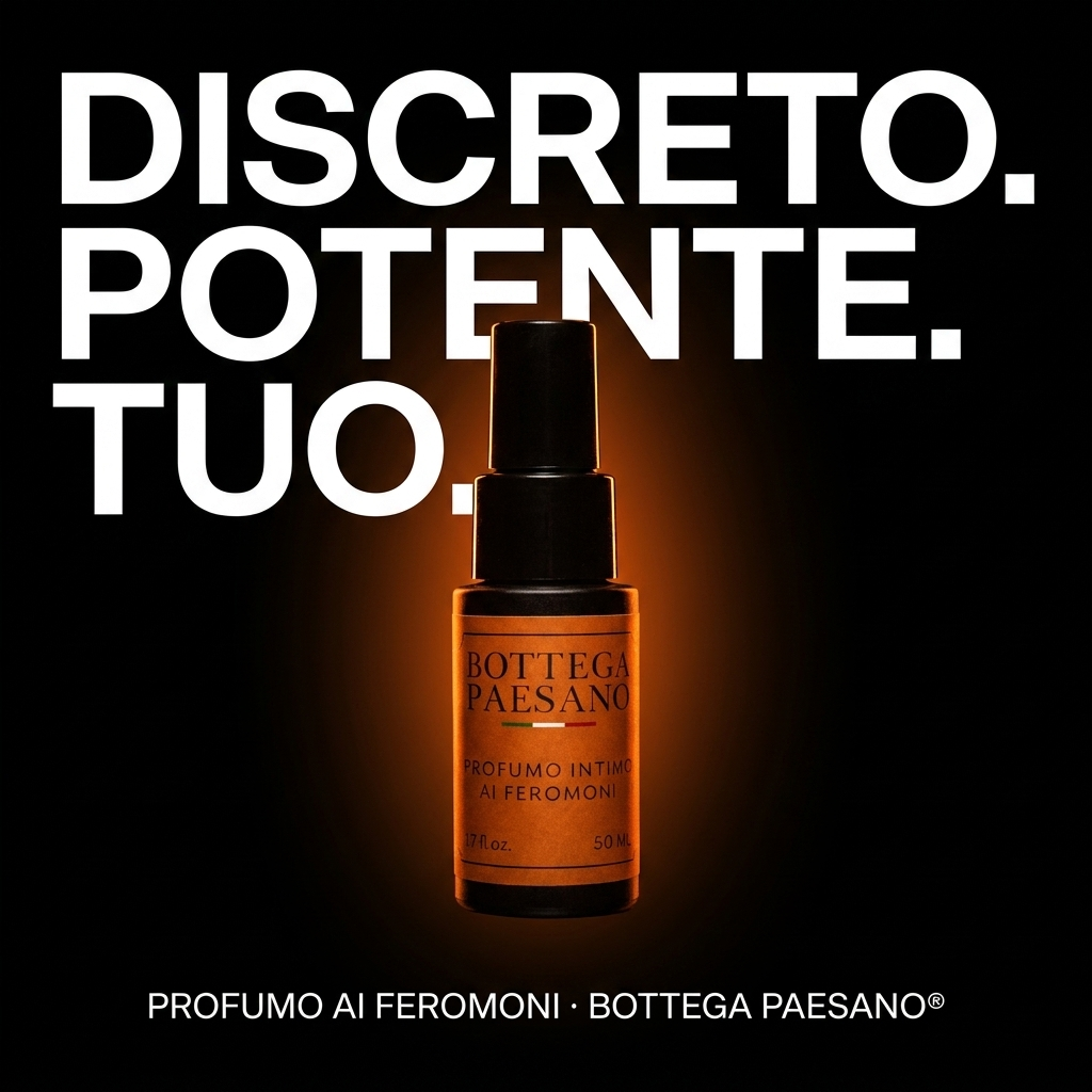 Profumo ai Feromoni discreto potente tuo - Bottega Paesano