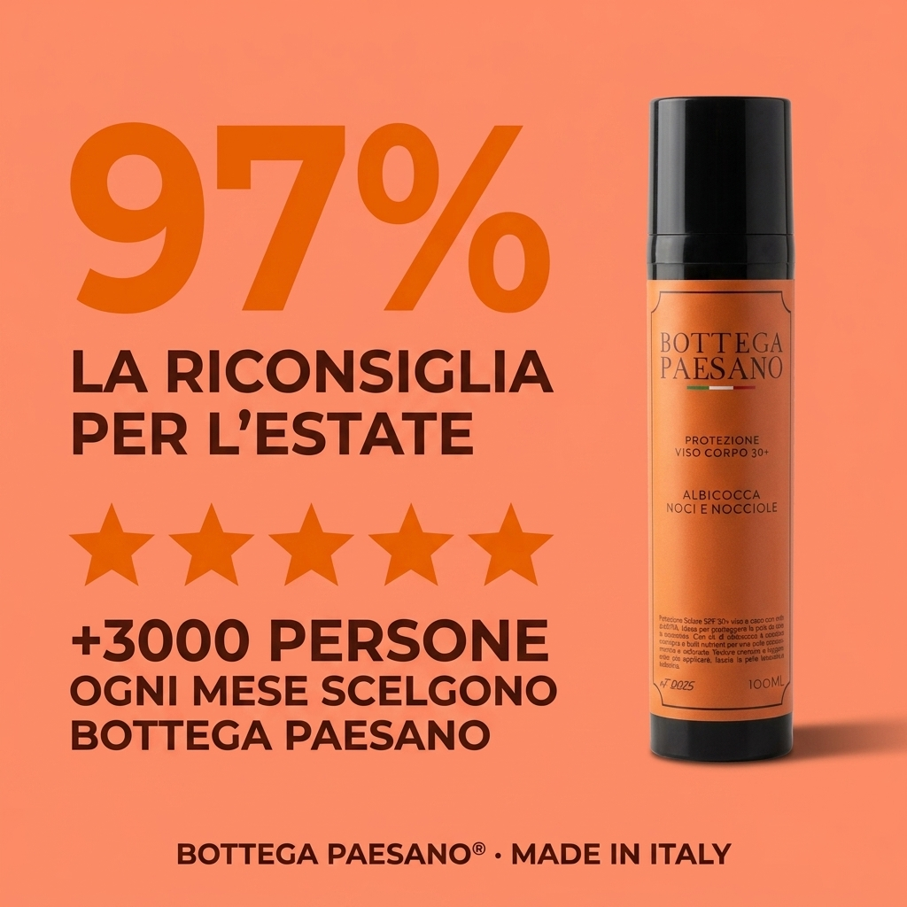 Protezione Solare SPF 50+ recensioni 97 percento - Bottega Paesano