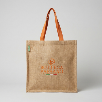 Tote Bag in Juta — Bottega Paesano
