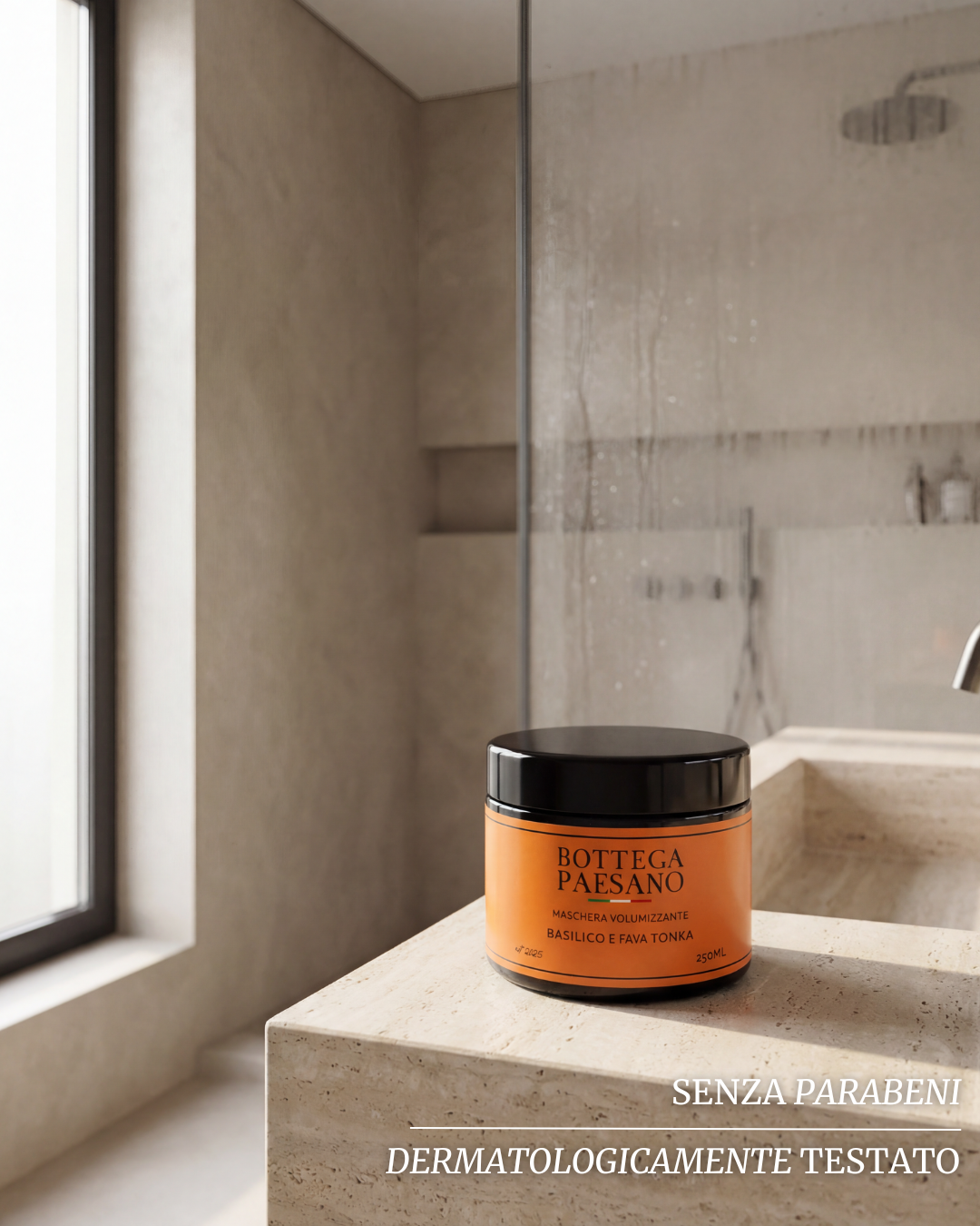 VOLUMIZING MASK WITH TONKA BEAN AND BASIL