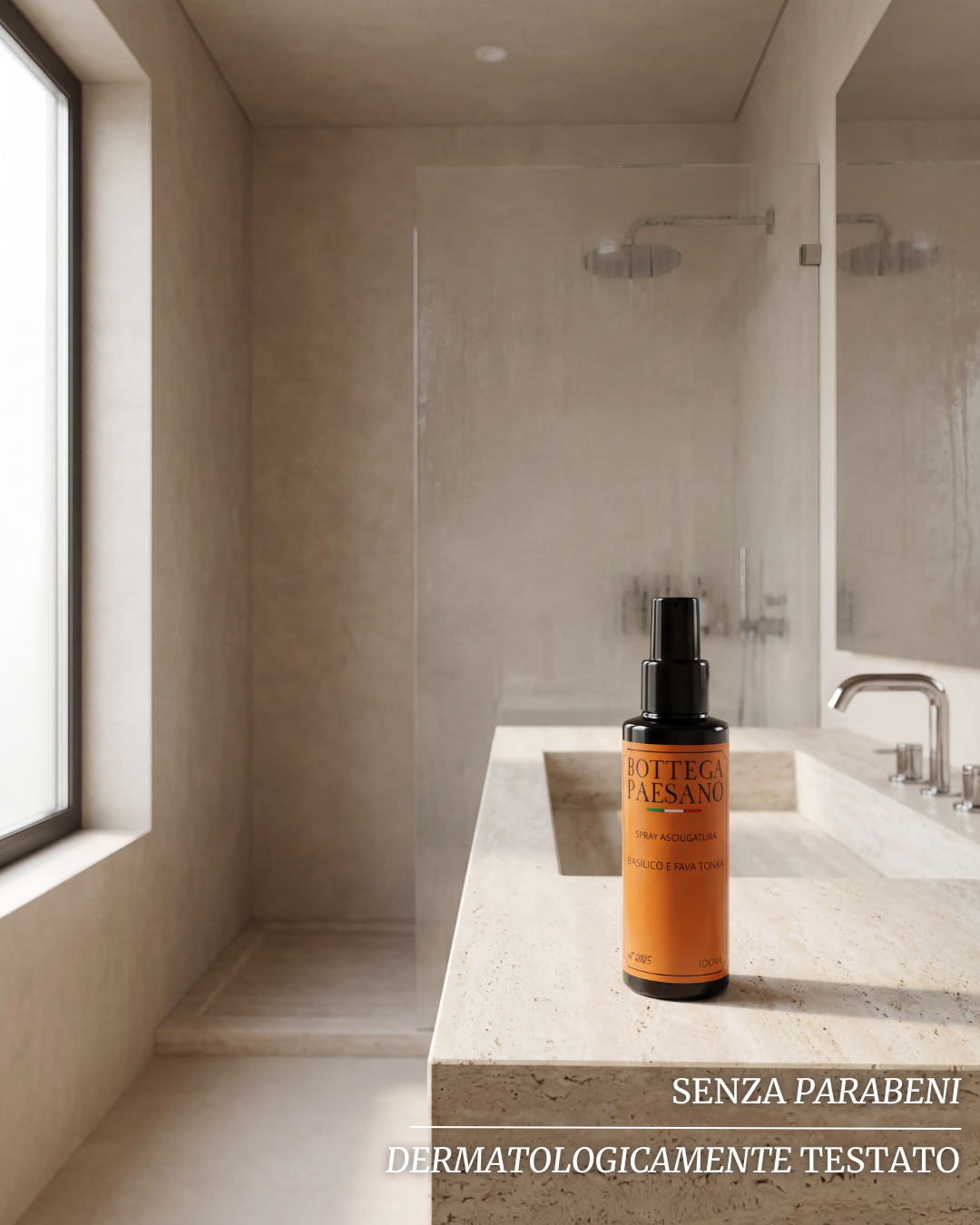 VOLUMIZING DRYING SPRAY WITH TONKA BEAN AND BASIL