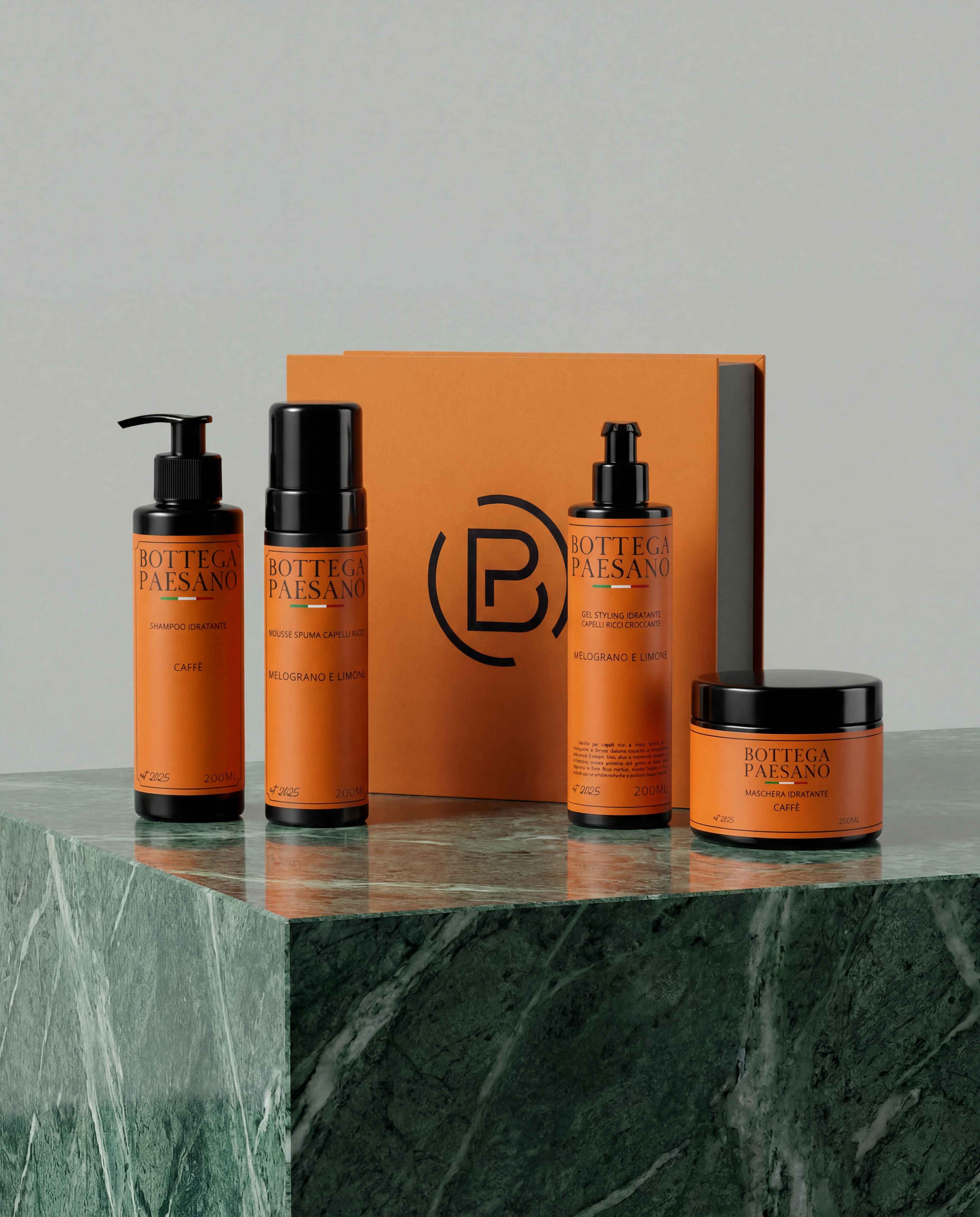 BOX CAPELLI RICCI PERFETTI — 4 IN 1