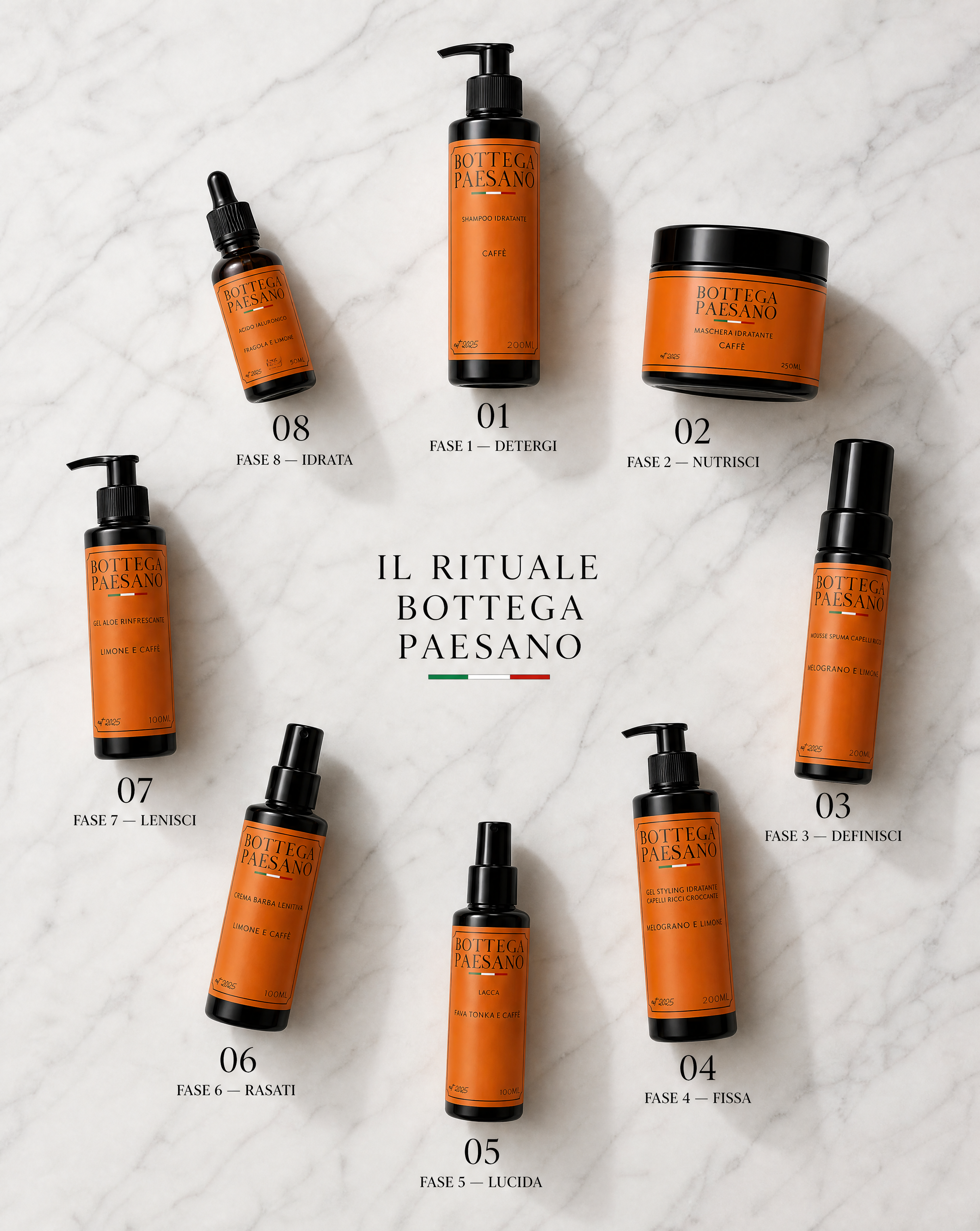BOX ROUTINE COMPLETA RICCI - 8 IN 1