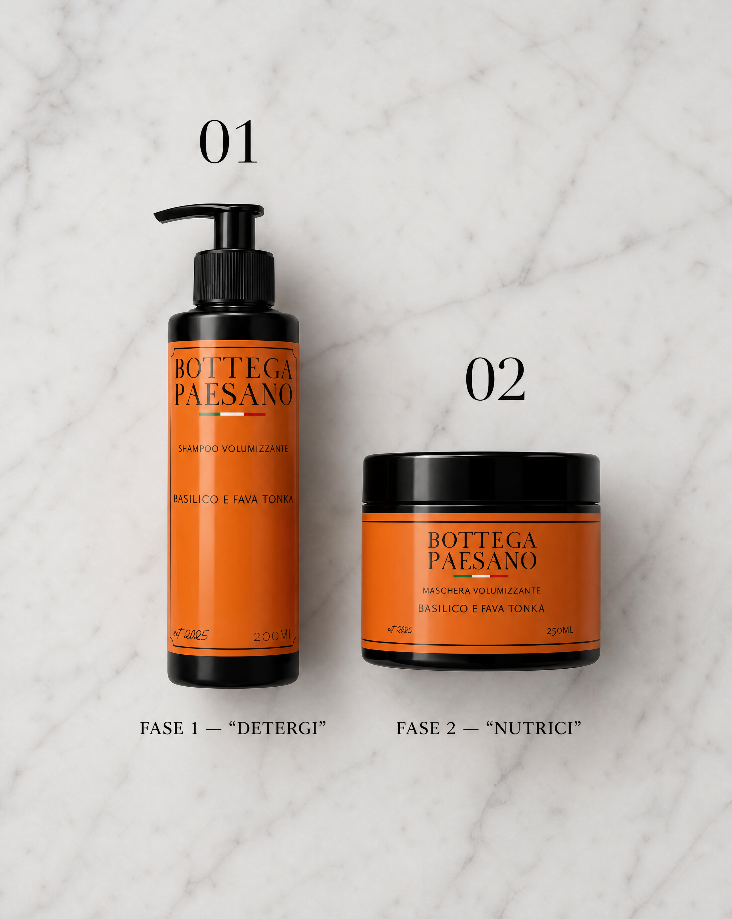 BOX CAPELLI LISCI — 2 IN 1