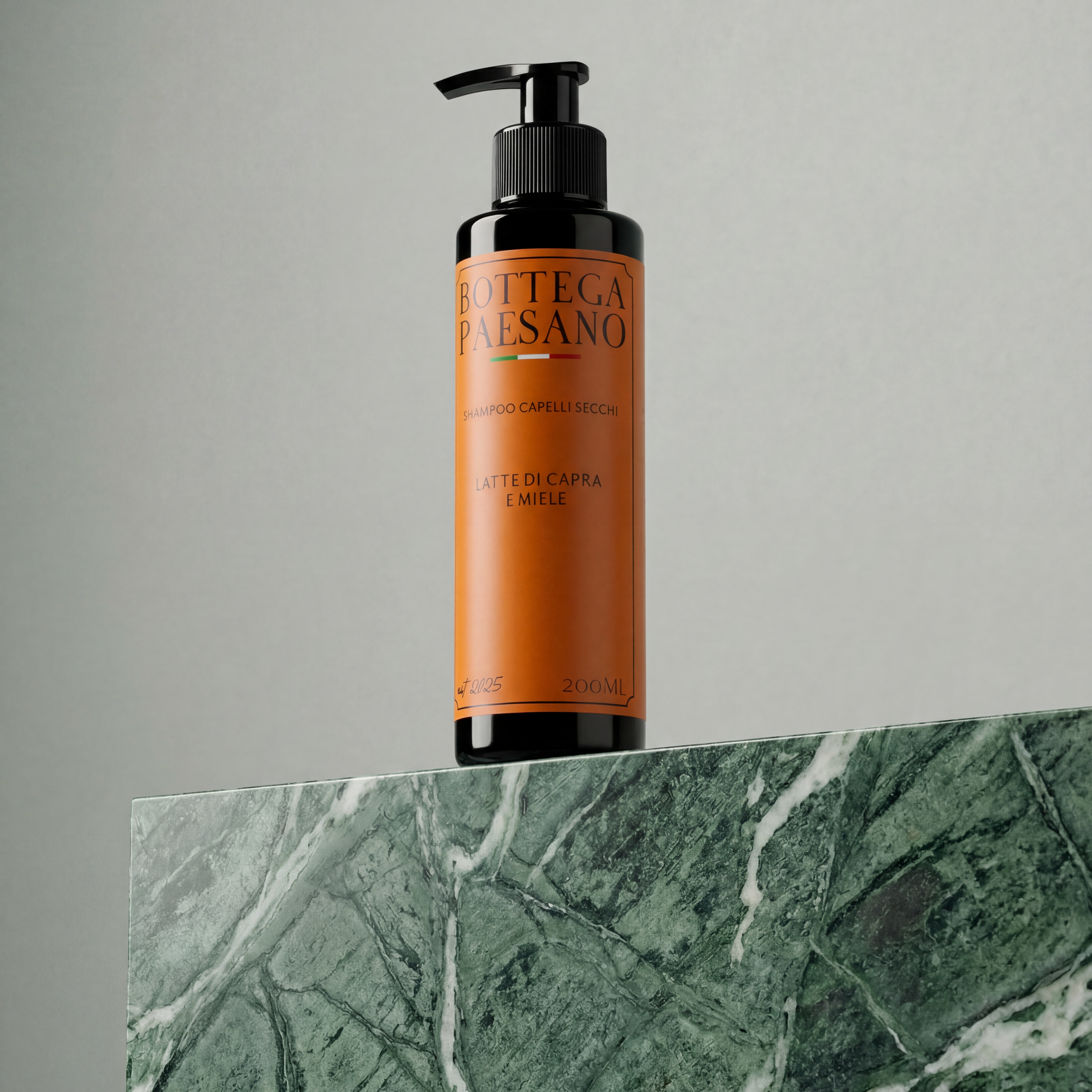 Shampoo Capelli Secchi al Latte di Capra e Miele - dettaglio