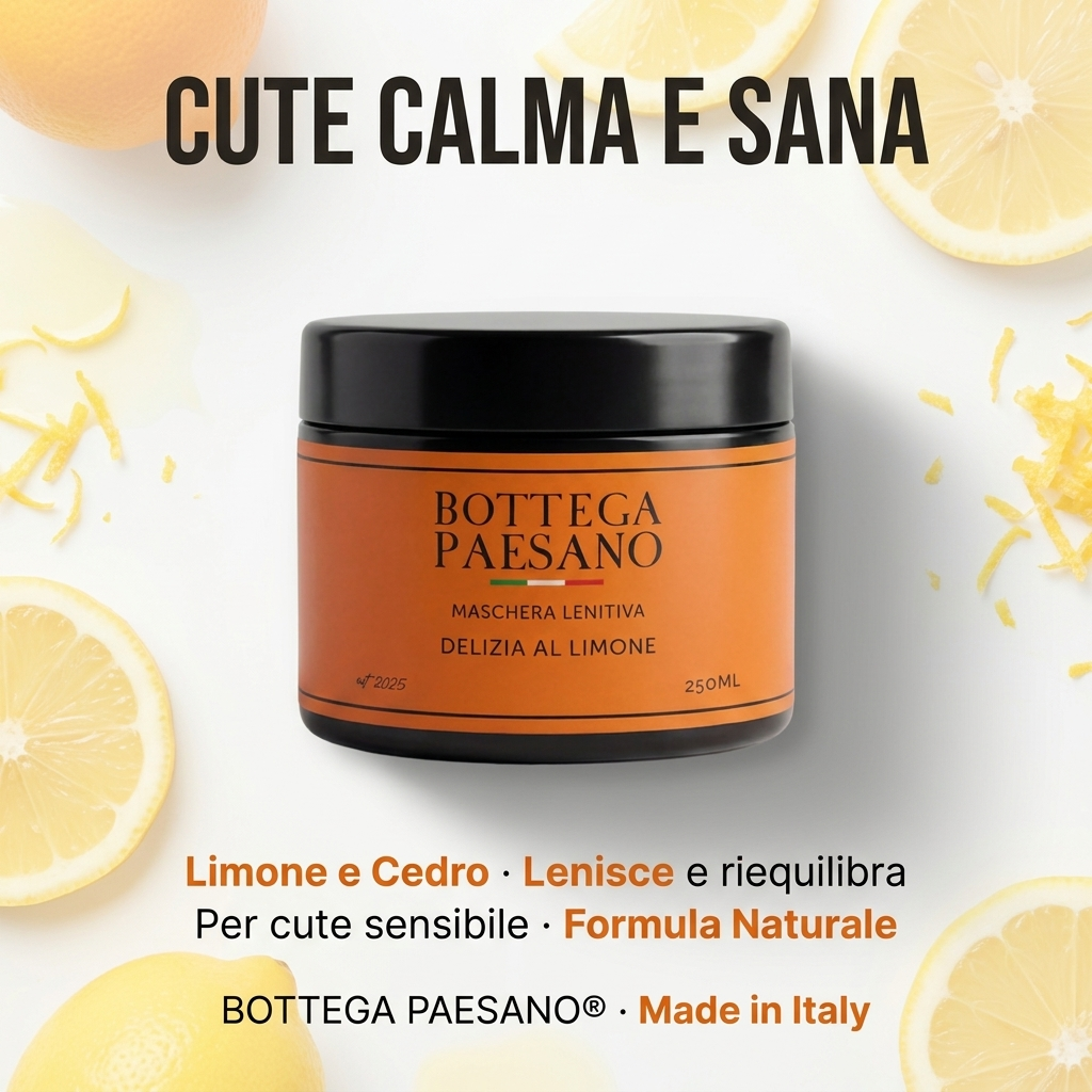 Maschera Calmante Delizia al Limone - Cute calma e sana