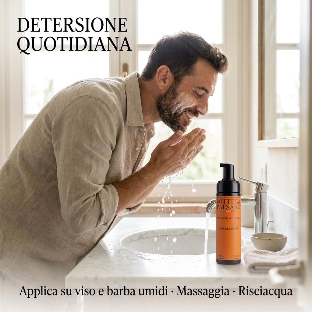 Detergente Mousse Viso/Barba - Detersione quotidiana
