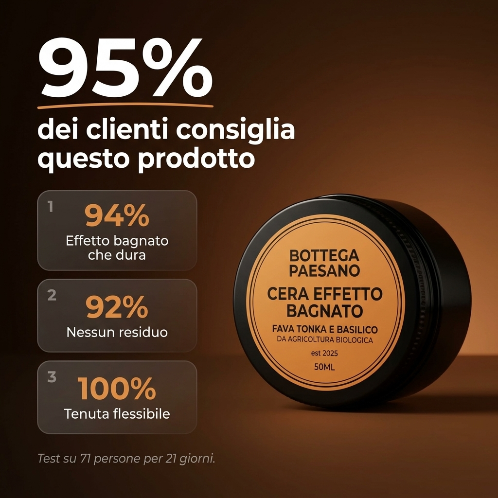 Cera Effetto Bagnato Fava Tonka - Recensioni clienti