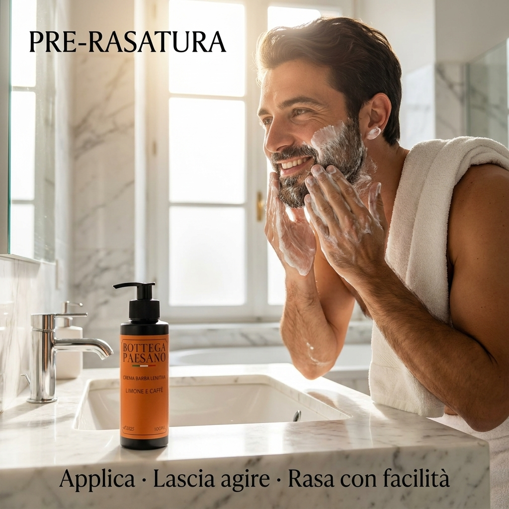 Crema da Barba Lenitiva all'Aloe - Pre-rasatura