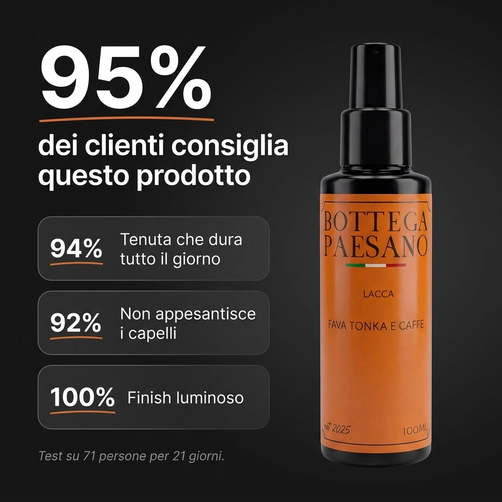 Lacca Capelli Fava Tonka e Caffè - Recensioni clienti