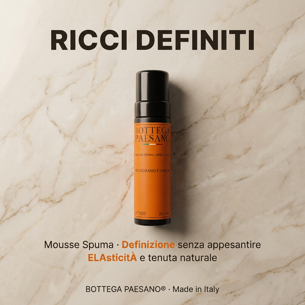 Mousse Spuma Capelli Ricci - Ricci definiti