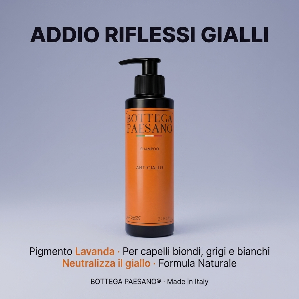 Shampoo Anti-giallo - Addio riflessi gialli