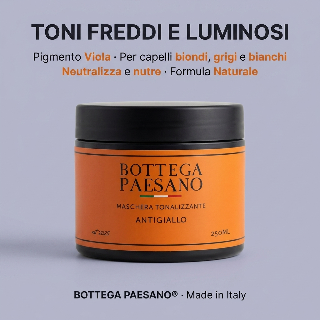 Maschera Tonalizzante Anti-giallo - Toni freddi e luminosi