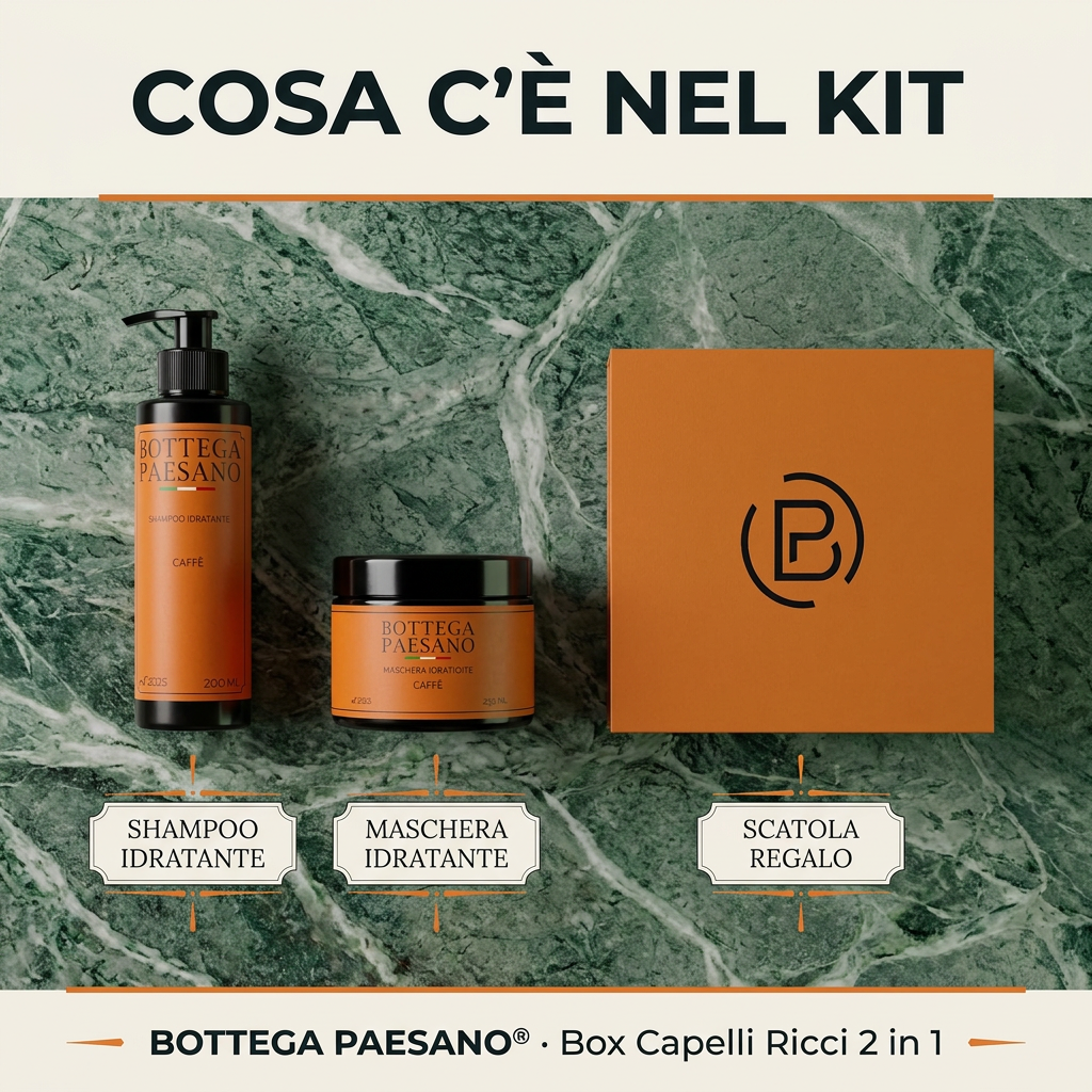 Box Capelli Ricci 2 in 1 - Cosa c'è nel kit