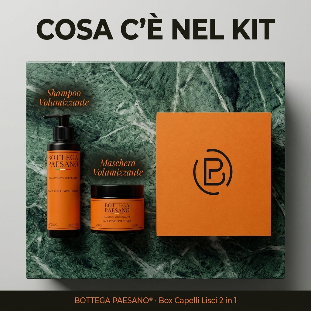 Box Capelli Lisci 2 in 1 - Cosa c'è nel kit