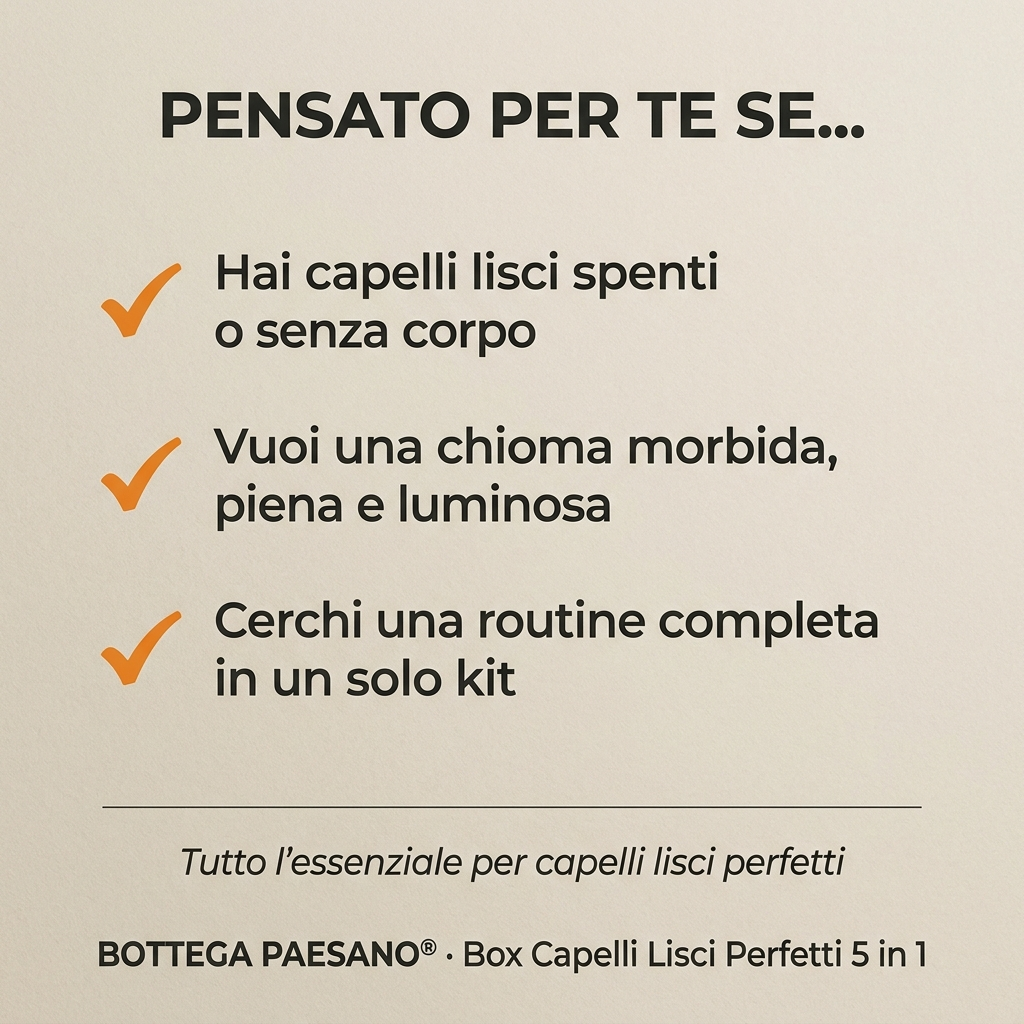 Box Capelli Lisci Perfetti 5 in 1 - Pensato per te