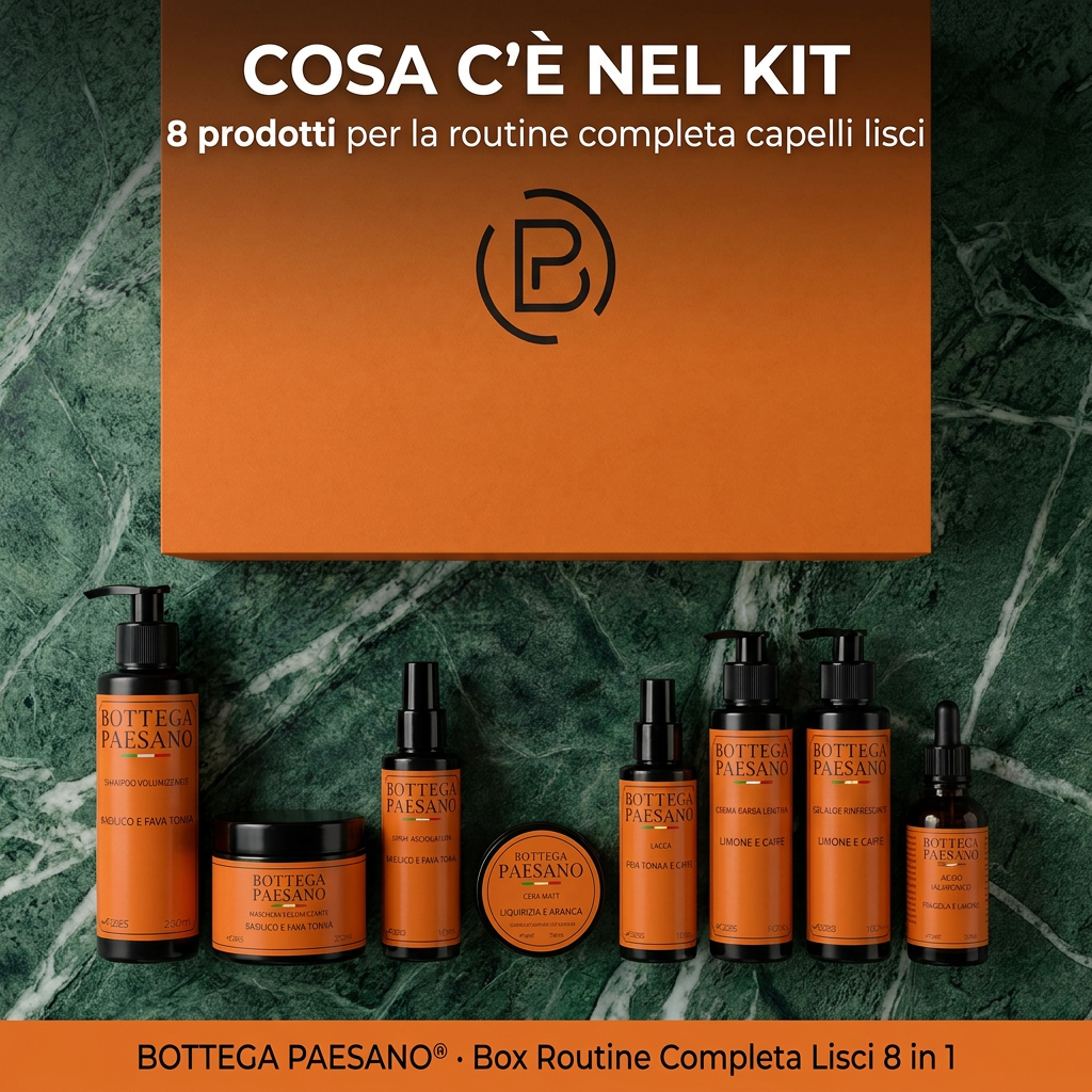 Box Routine Completa Lisci 8 in 1 - Cosa c'è nel kit
