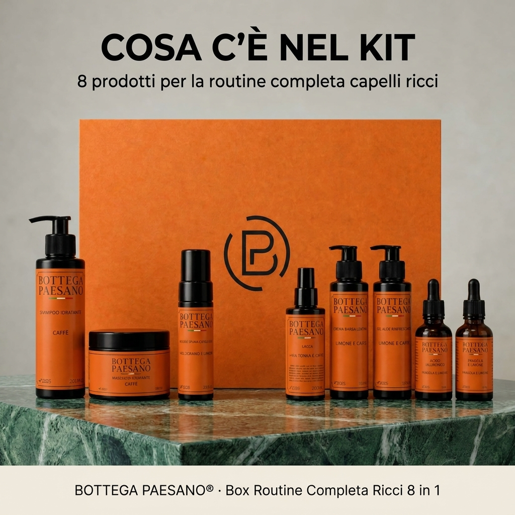 Box Routine Completa Ricci 8 in 1 - Cosa c'è nel kit