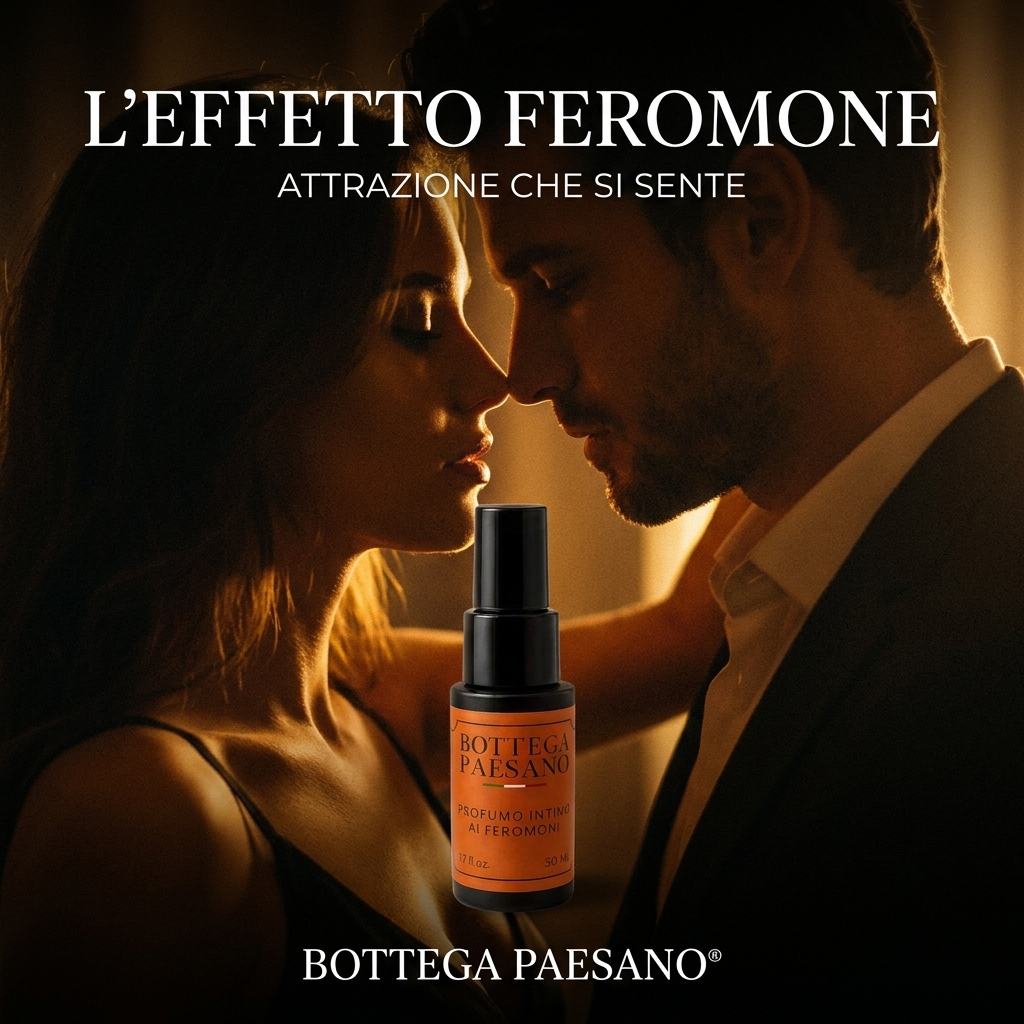 Profumo ai Feromoni effetto feromone attrazione - Bottega Paesano